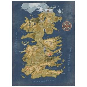 Game Of Thrones - Westeros Map Puzzle
